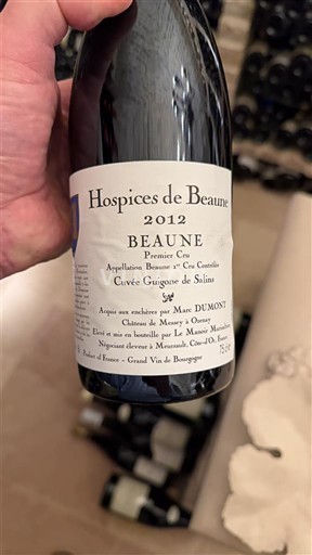 Bourgogne Beaune Premier Cru Hospices de Beaune Guigone de Salins 2012