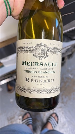 Burgund Meursault Regnard Terres Blanches Ohne Jahrgang