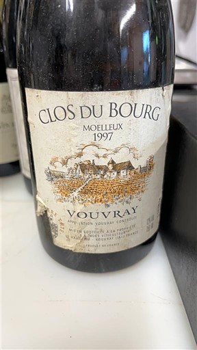 Thung lũng sông Loire Vouvray Clos du Bourg 1997