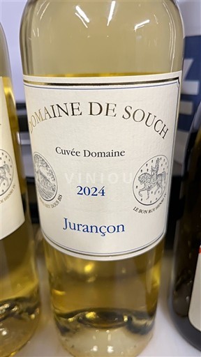 Südwestfrankreich Jurançon Domaine Souch Domaine 2024