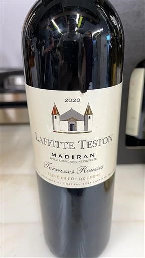 Sydvestfrankrig Madiran Château Laffitte-Teston Terrasses Rousses 2020