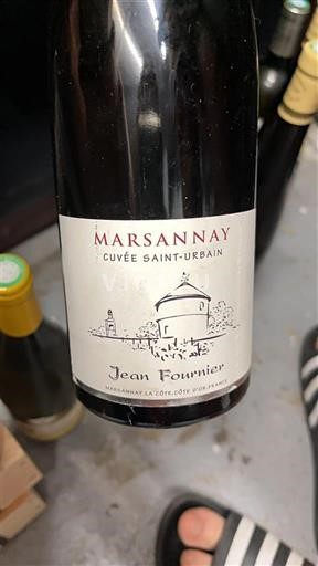 Burgundy Marsannay Domaine Jean Fournier Saint-Urbain 2019