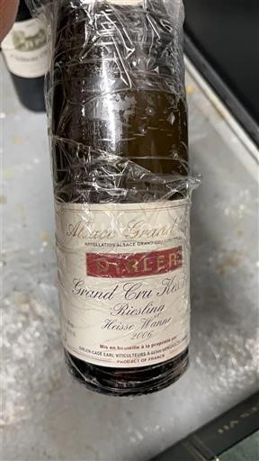 Alsace Alsace Grand Cru Grand Cru Domaine Ostertag Heisse Wanne 2016