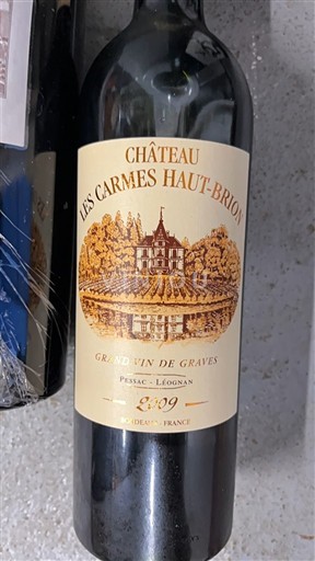 Bordeaux Pessac-Léognan Les Carmes Haut-Brion 2009
