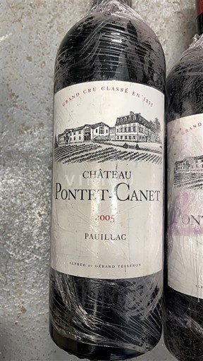 Bordeaux Pauillac Grand Cru Classé Château Pontet-Canet 2005