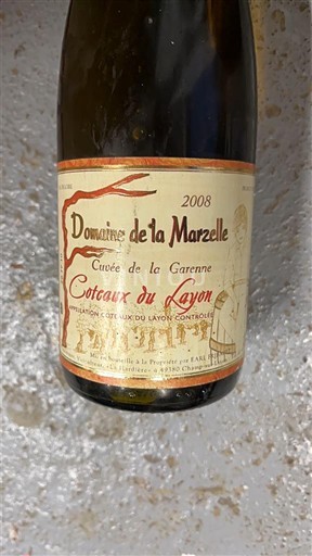 Thung lũng sông Loire Coteaux-du-layon Domaine La Marzelle de la Garenne 2008