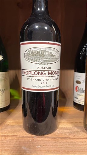 Bordeaux Saint-Émilion Grand Cru Grand Cru Château Troplong Mondot 2017