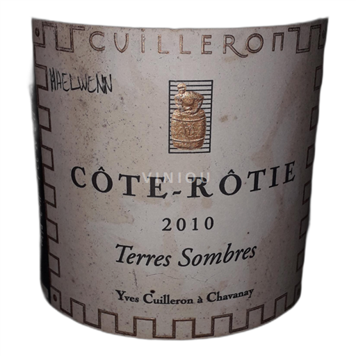 Valle del Ródano Côte-rôtie Yves Cuilleron Terres Sombres 2010