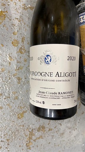 Burgundi Bourgogne Aligoté Jean-Claude Ramonet 2020