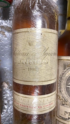 Bordeaux Sauternes Premier Cru Supérieur Château Yquem 1986
