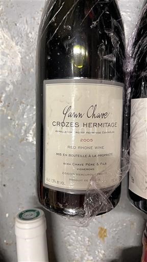 Rhône-dalen Crozes-Hermitage Yann Chave 2005