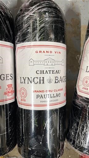 Bordeaux Pauillac Grand Cru Classé Lynch-Bages Grand Vin 2015