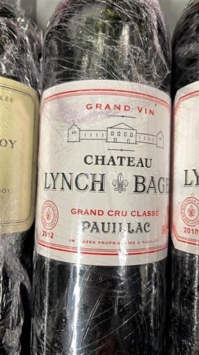 Bordeaux Pauillac Grand Cru Lynch-Bages 2012