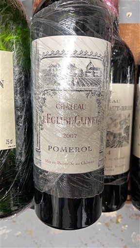 Bordeaux Pomerol L'Église-Clinet 2007