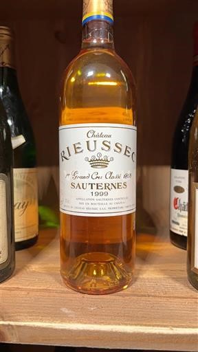 Bordeaux Sauternes Grand Cru Château Rieussec 1999