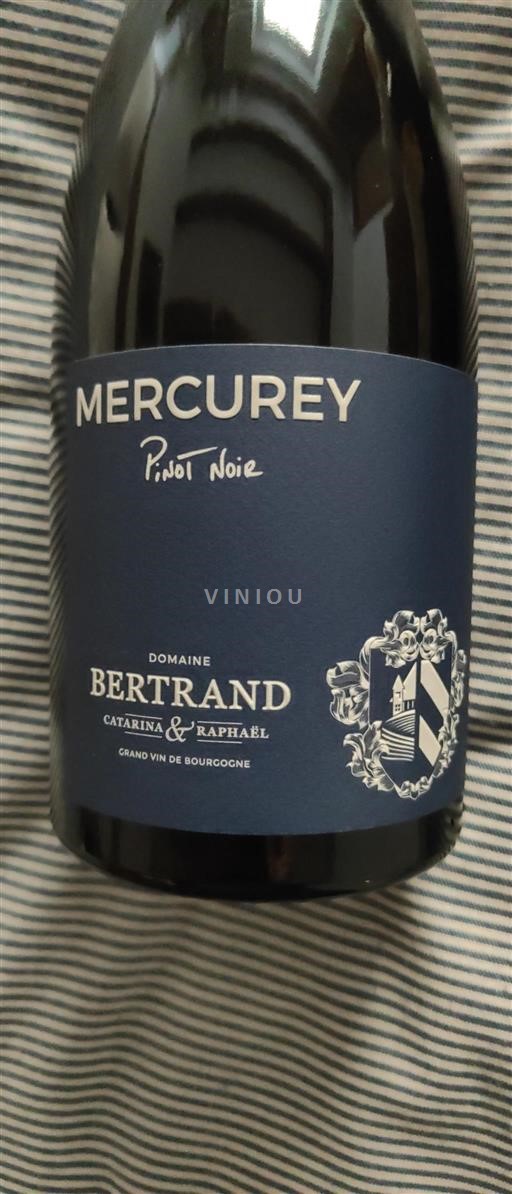 Bourgogne Mercurey Domaine Bertrand 2023