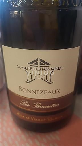 Thung lũng sông Loire Bonnezeaux Domaine Des Fontaines Les Brunettes Không niên vụ
