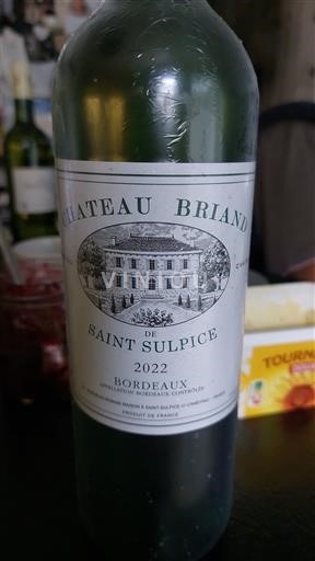 Bordeaux Château Briand de Saint Sulpice 2022