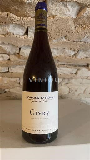 Burgundy Givry Domaine Tatraux 2024