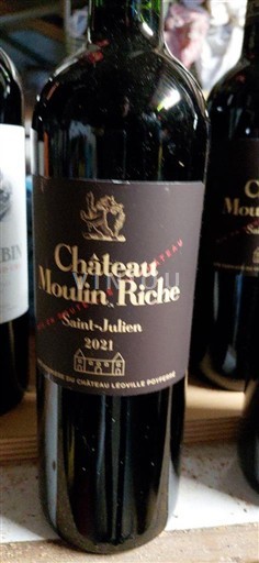 Bordeaux Saint-Julien Château Moulin Riche 2021