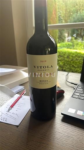 La Rioja rioja Martínez Lacuesta Vitola Reserva 2019