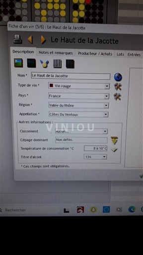 Rhône-dalen Ikke specificeret Le Haut de la Jacotte 2004