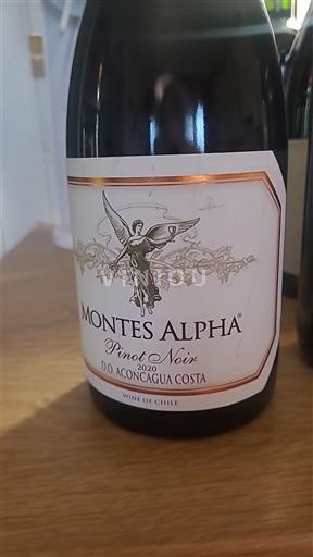 Údolí Aconcagua Aconcagua Costa Montes Alpha Pinot Noir 2020
