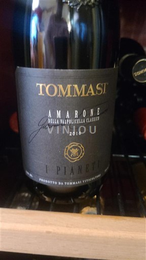 Vénétie Không được chỉ định Tommasi I Pianeti 2016