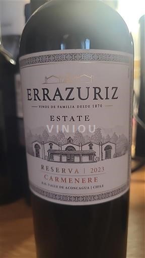 Rapel-dalen Colchagua Valley Errazuriz Estate Reserva 2023