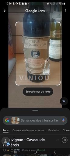 Languedoque Picpoul-de-Pinet Hugues de Beauvignac Não Sazonado