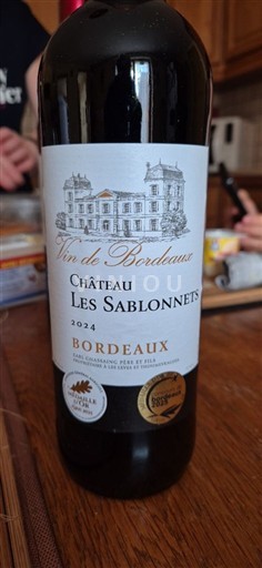 Bordeaux Château Les Sablonnets 2024