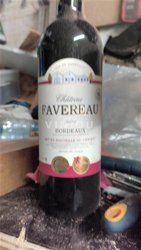 Bordeaux Château Favereau 2017