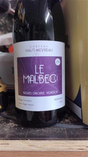 Bordeaux Château Haut-Meyreau Le Malbec 2021