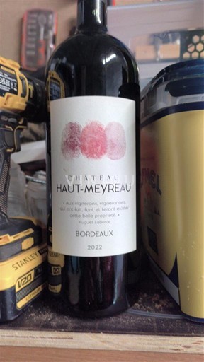 Bordeaux Château Haut-Meyreau 2022