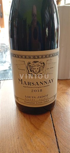Borgonha Marsannay Domaine Louis Jadot 2018
