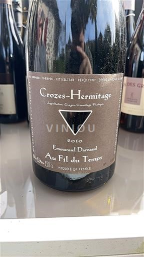 Rhône-dalen Crozes-Hermitage Emmanuel Darnaud Au Fil du Temps 2010