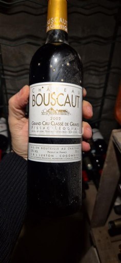 Bordeaux Pessac-Léognan Grand Cru Château Bouscaut 2002