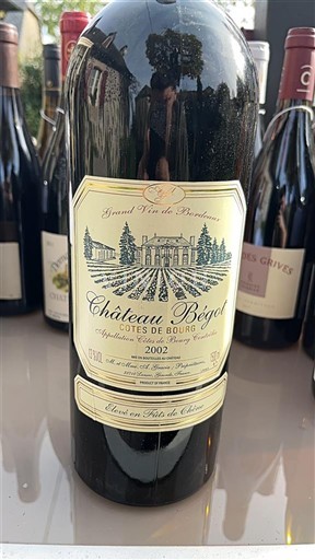 Burdeos Côtes-de-bourg Château Bégot 2002