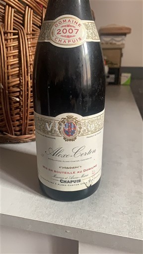 Borgoña Aloxe-Corton Domaine Chapuis 2007