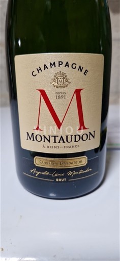 Šampanja Šampanjec Montaudon du Fondateur Neleten.