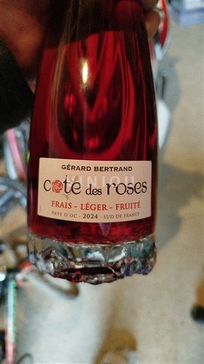 Languedoc y Rosellón País de Oc Gérard Bertrand cote des roses 2024