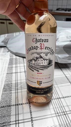 Bordeaux Bordeaux hồng Château Sandoy-Perrinat Les Hauts Sautoyets 2024