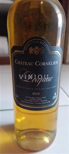 Bordeaux Loupiac Château Cornélien 2019