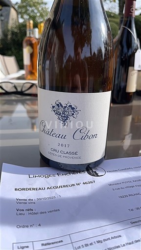 Provenza Côtes de Provenza Château Cibon 2017