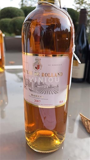 Bordeaux Barsac Château Rolland 2007