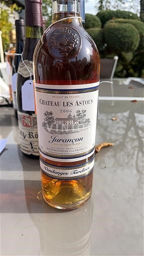 Zuidwest-Frankrijk Jurançon Château Les Astous 2006