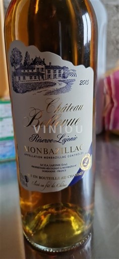Sydvestfrankrig Monbazillac Château Bellevue Réserve Lajoine 2015