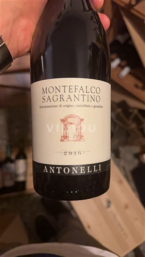 Umbria Montefalco Sagrantino Antonelli 2016