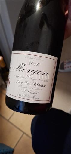 Beaujolais Morgon Jean-Paul Chirat Les Charmes 2016
