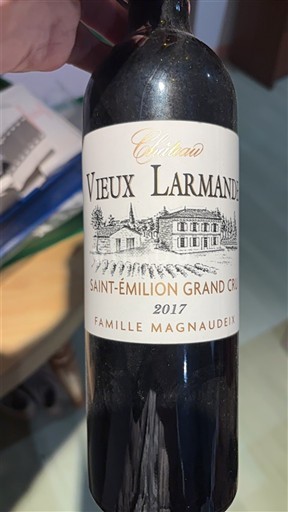 Bordeaux Saint-Émilion Grand Cru Château Vieux Larmande 2017